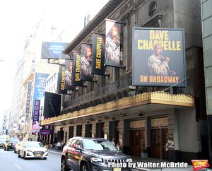 Theatre Marquee unveiling for "Dave Chappelle on Broadway" at the Lunt-Fontanne on Ju Photo