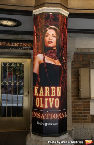 Theatre Marquee with Karen Olivo for "Moulin Rouge!" @ BroadwayWorld Theatre Marquee with Karen Olivo for "Moulin Rouge!" Photo