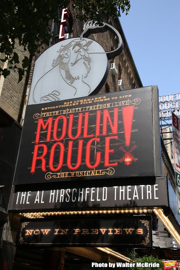 Up On The Marquee: MOULIN ROUGE! The Musical on Broadway Image
