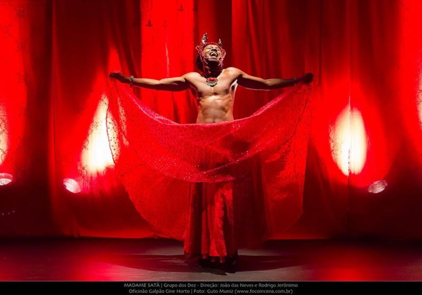 Review: Discussing On Homophobia and Racism MADAME SATA, UM MUSICAL BRASILEIRO (Madame Satan, A Brazilian Musical) Opens in Sao Paulo.  Image