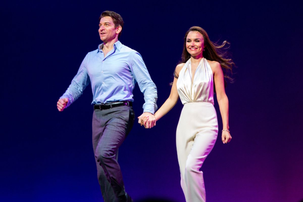 Andy Karl, Samantha Barks at 
