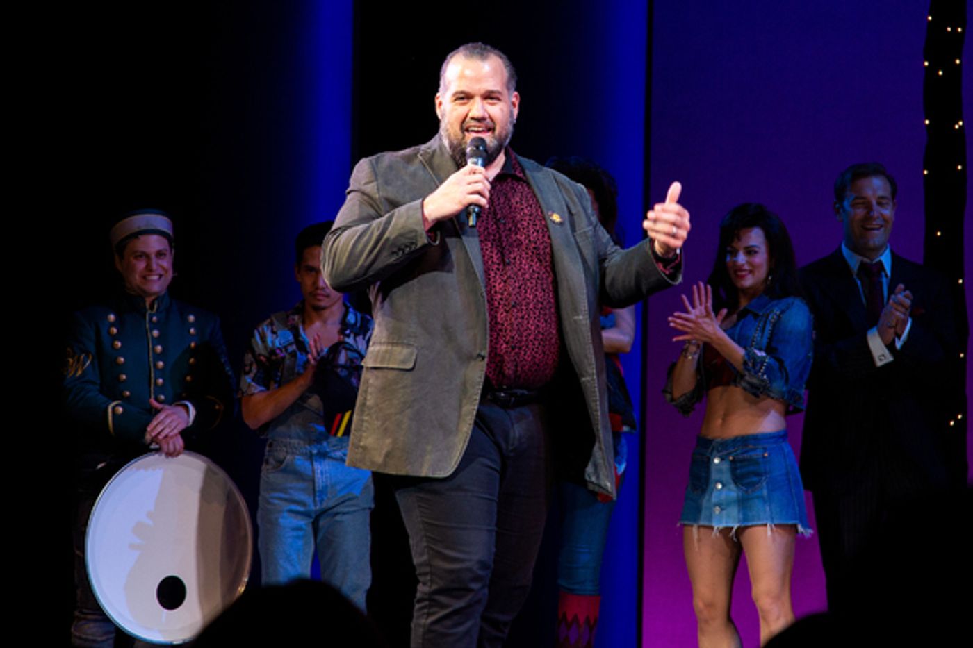 Photo Coverage: Roy Orbison's Sons Perform 'Oh, Pretty Woman' With the Cast of PRETTY WOMAN  Image