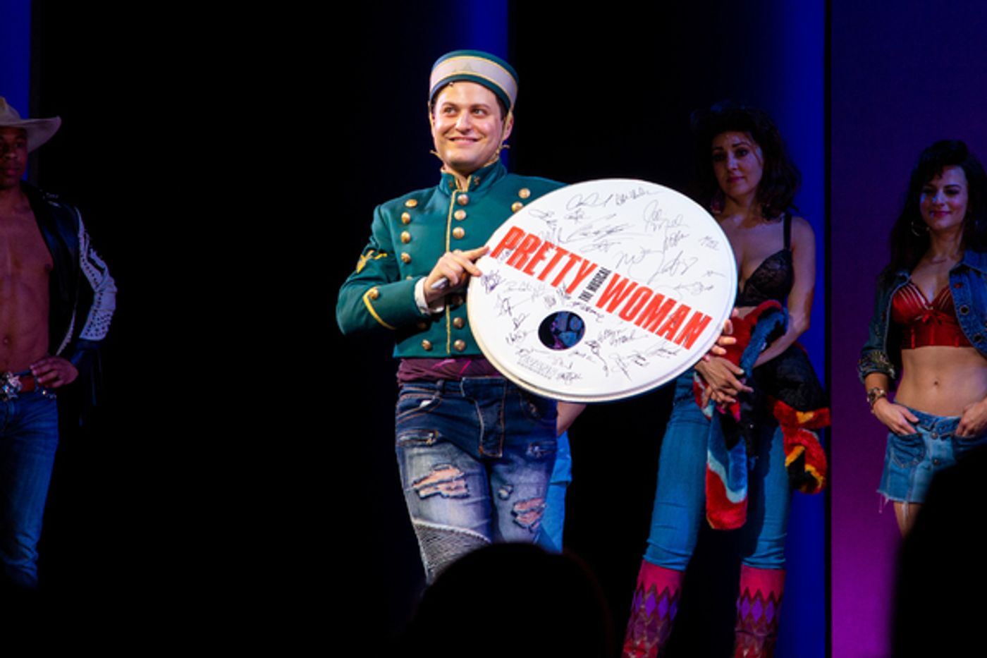 Photo Coverage: Roy Orbison's Sons Perform 'Oh, Pretty Woman' With the Cast of PRETTY WOMAN  Image