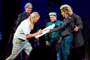 Wesley Orbison, Alex Orbison, Sam Seferian, Orfeh @ BroadwayWorld Wesley Orbison, Alex Orbison, Sam Seferian, Orfeh Photo