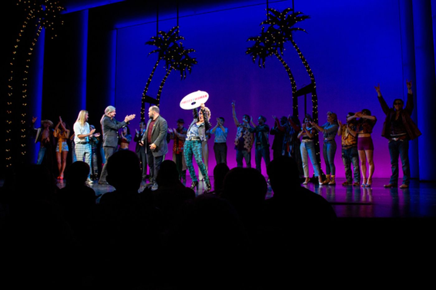 Photo Coverage: Roy Orbison's Sons Perform 'Oh, Pretty Woman' With the Cast of PRETTY WOMAN  Image