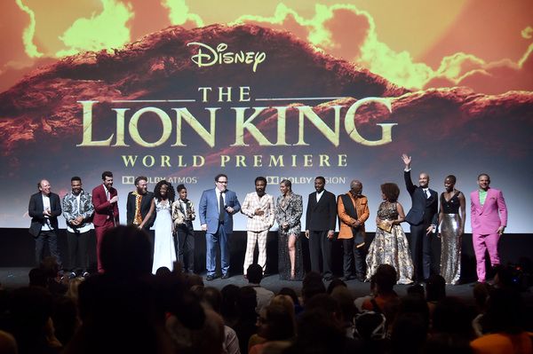 Hans Zimmer, Chance The Rapper, Billy Eichner, Seth Rogen, Shahadi Wright Joseph, JD  Photo
