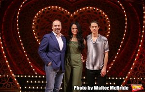 Danny Burstein, Karen Olivio and Aaron Tveit @ BroadwayWorld Danny Burstein, Karen Olivio and Aaron Tveit Photo