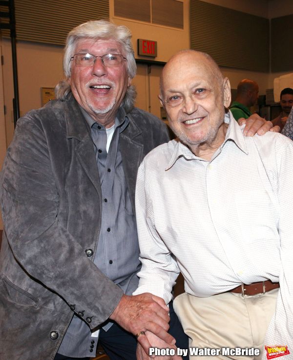 Martin Charnin & Charles Strouse attending the Meet & Greet for 'ANNIE' at The New 42 Photo