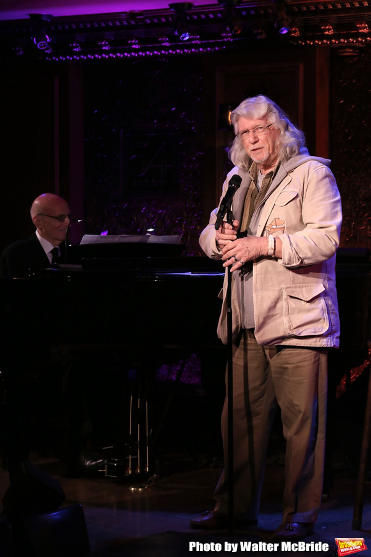 Martin Charnin performs a preview of 'Something Funny's Going On!'  at 54 Below on October 23, 2013 in New York City. at 