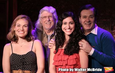 Tiffan Borelli, Martin Charnin, Jennifer Apple and Lee Roy Reams perform a preview of Photo