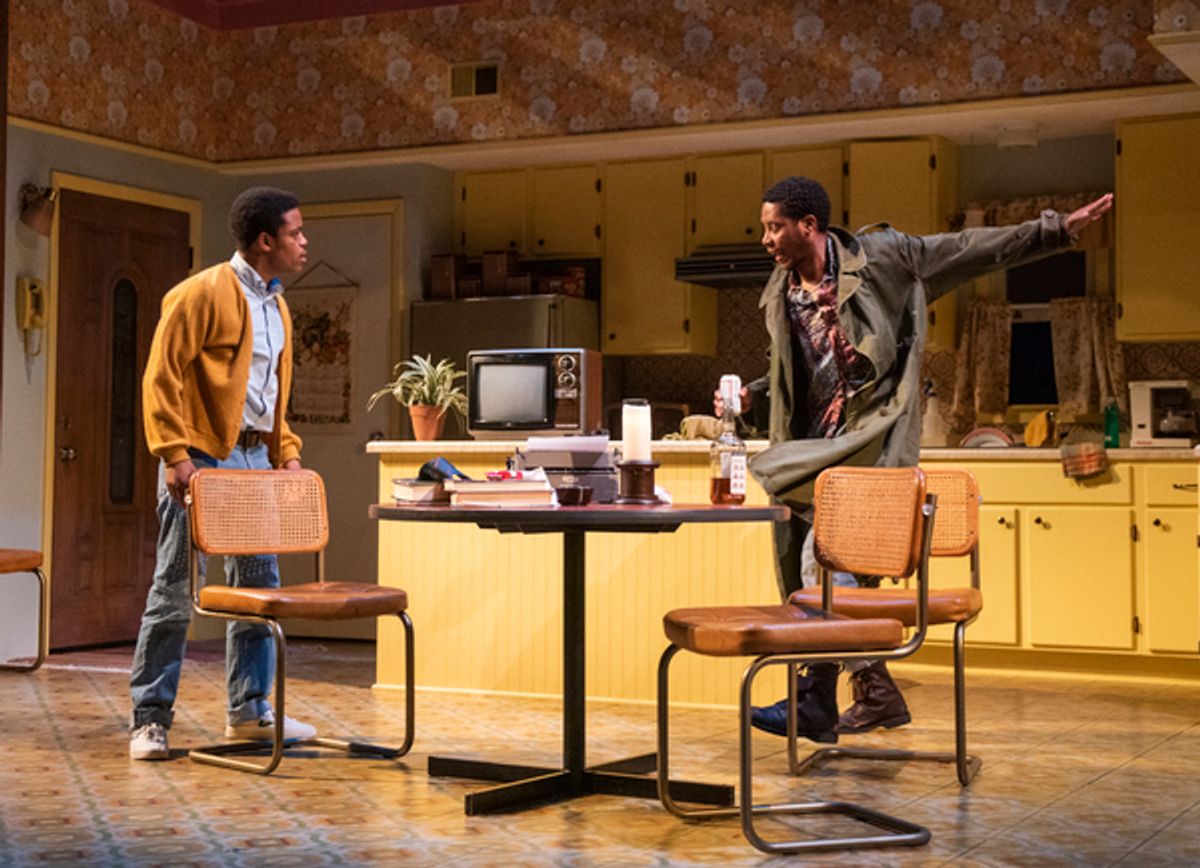 Namir Smallwood and Jon Michael Hill at 