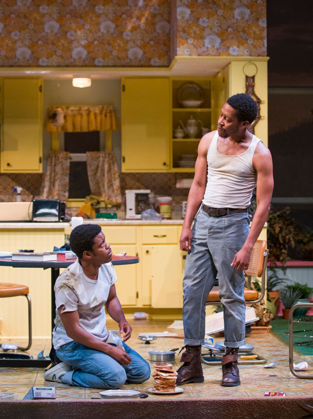 Namir Smallwood and Jon Michael Hill at 