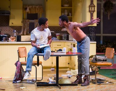 Namir Smallwood and Jon Michael Hill Photo