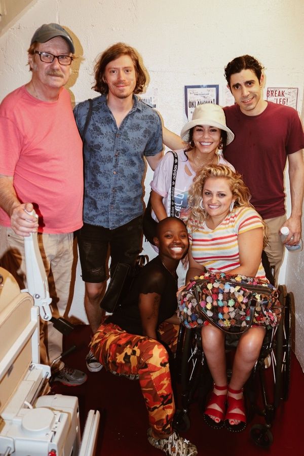 Mitch Tebo, Patrick Vaill, Gabrielle Hamilton, Vanessa Hudgens, Ali Stroker, Damon Da Photo