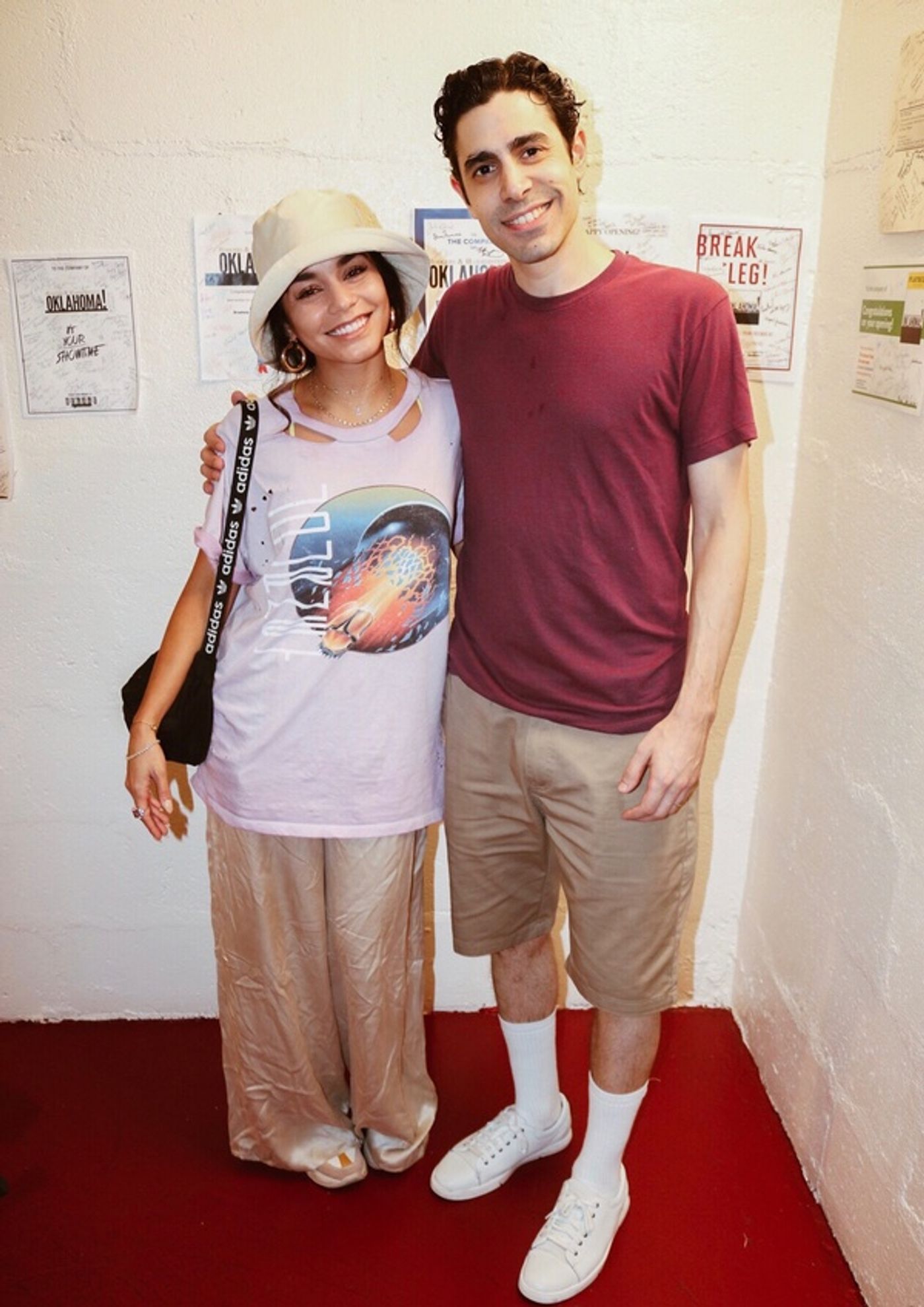 Photo Flash: Vanessa Hudgens Pays a Visit to OKLAHOMA!  Image