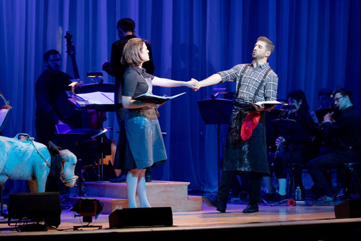 Kate Shindle and Tony Yazbeck at 