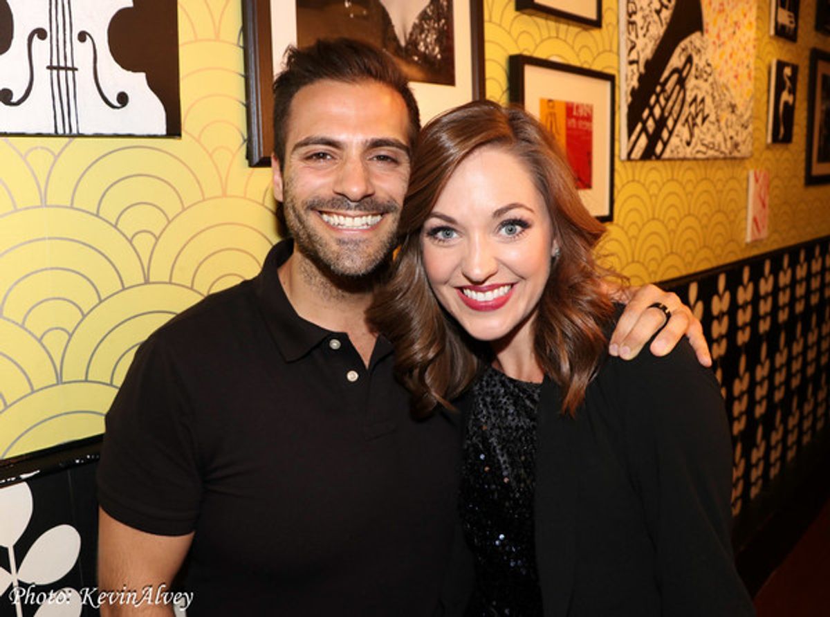 Michael Mott, Laura Osnes at 