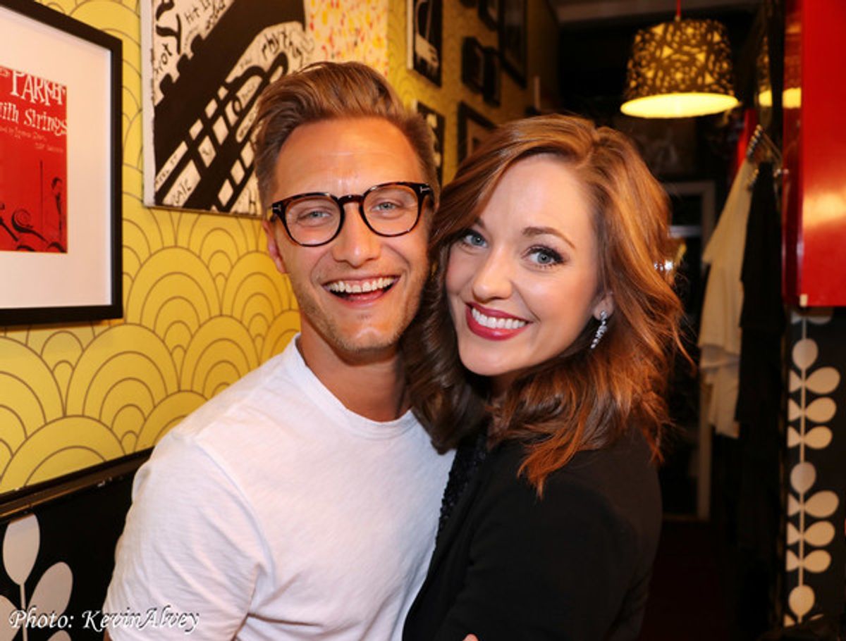 Nathan Johnson, Laura Osnes at 