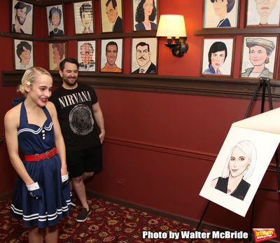 Sophia Anne Caruso and Alex Brightman Photo