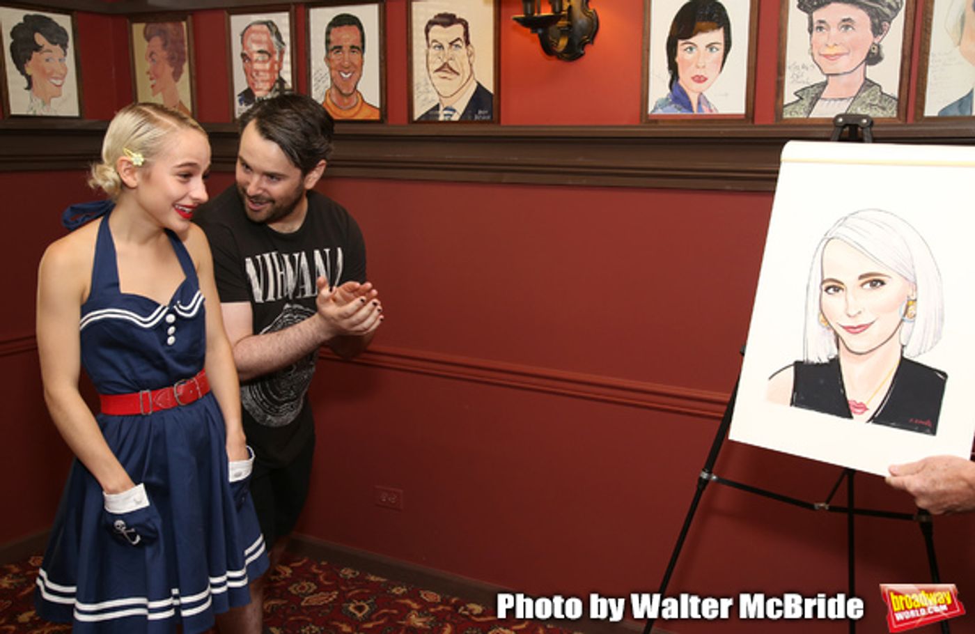 Photo Coverage: Sophia Anne Caruso Honored With Sardi's Portrait  Image