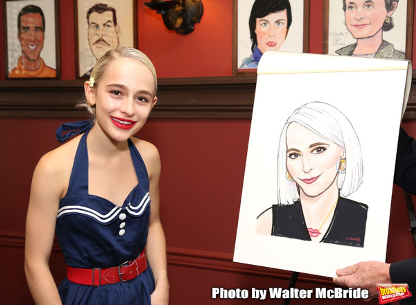 Photo Coverage: Sophia Anne Caruso Honored With Sardi's Portrait  Image