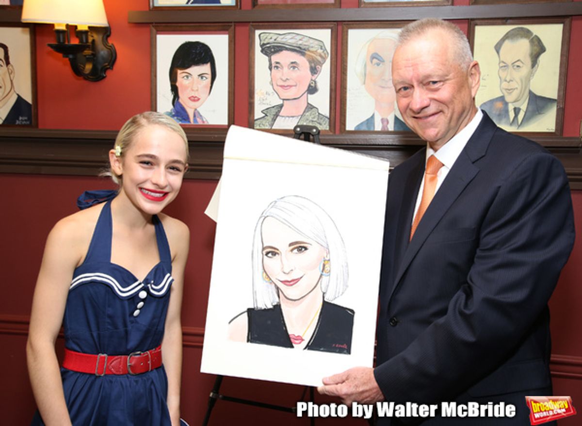 Sophia Anne Caruso and Max Klimavicius at 