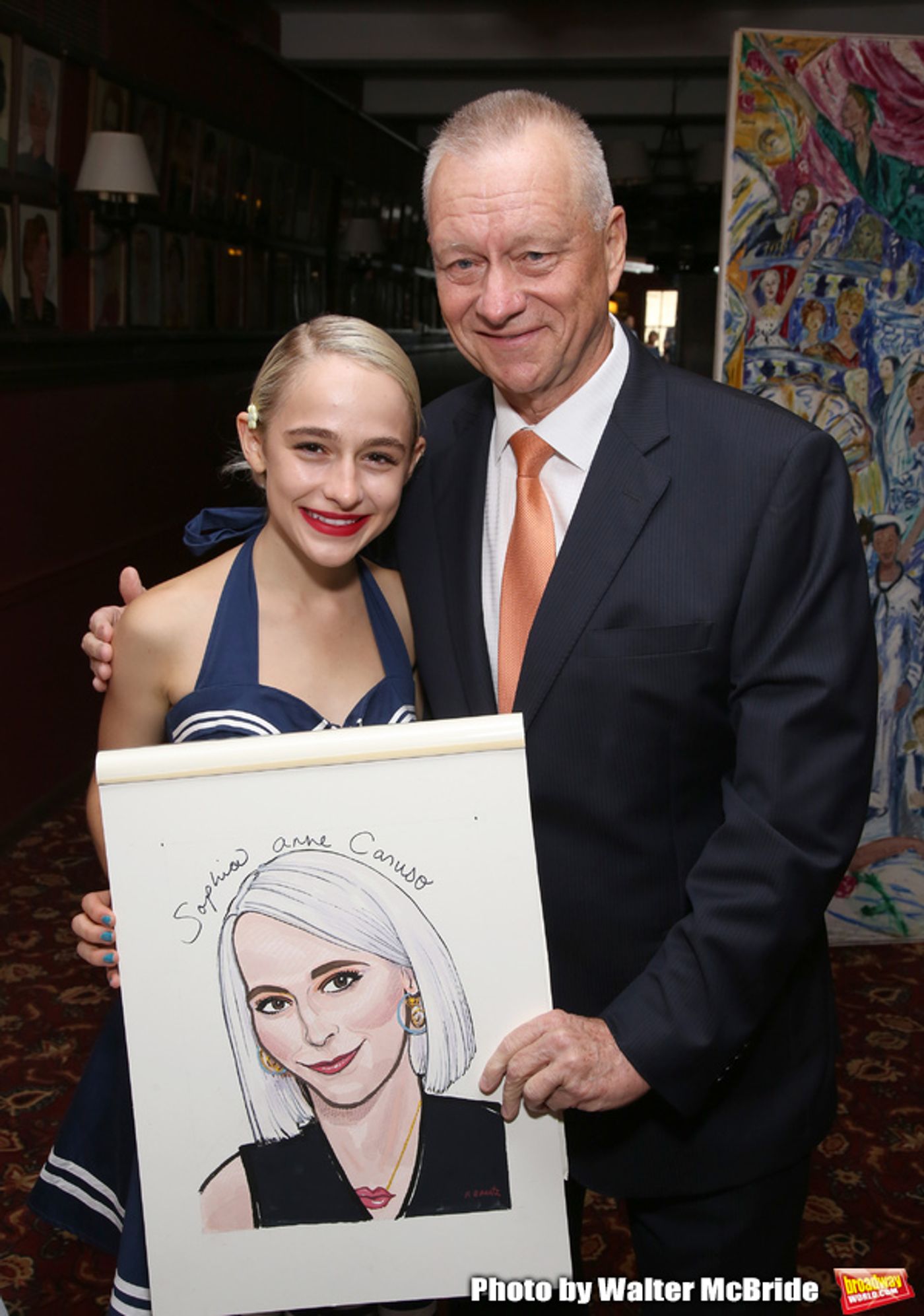 Photo Coverage: Sophia Anne Caruso Honored With Sardi's Portrait  Image