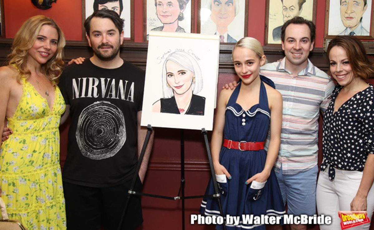 Kerry Butler, Alex Brightman, Sophia Anne Caruso, Rob McClure and Leslie Kritzer at 