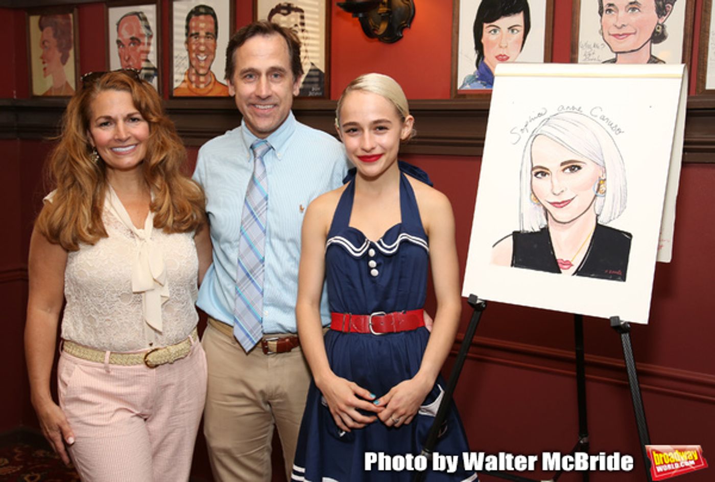 Photo Coverage: Sophia Anne Caruso Honored With Sardi's Portrait  Image