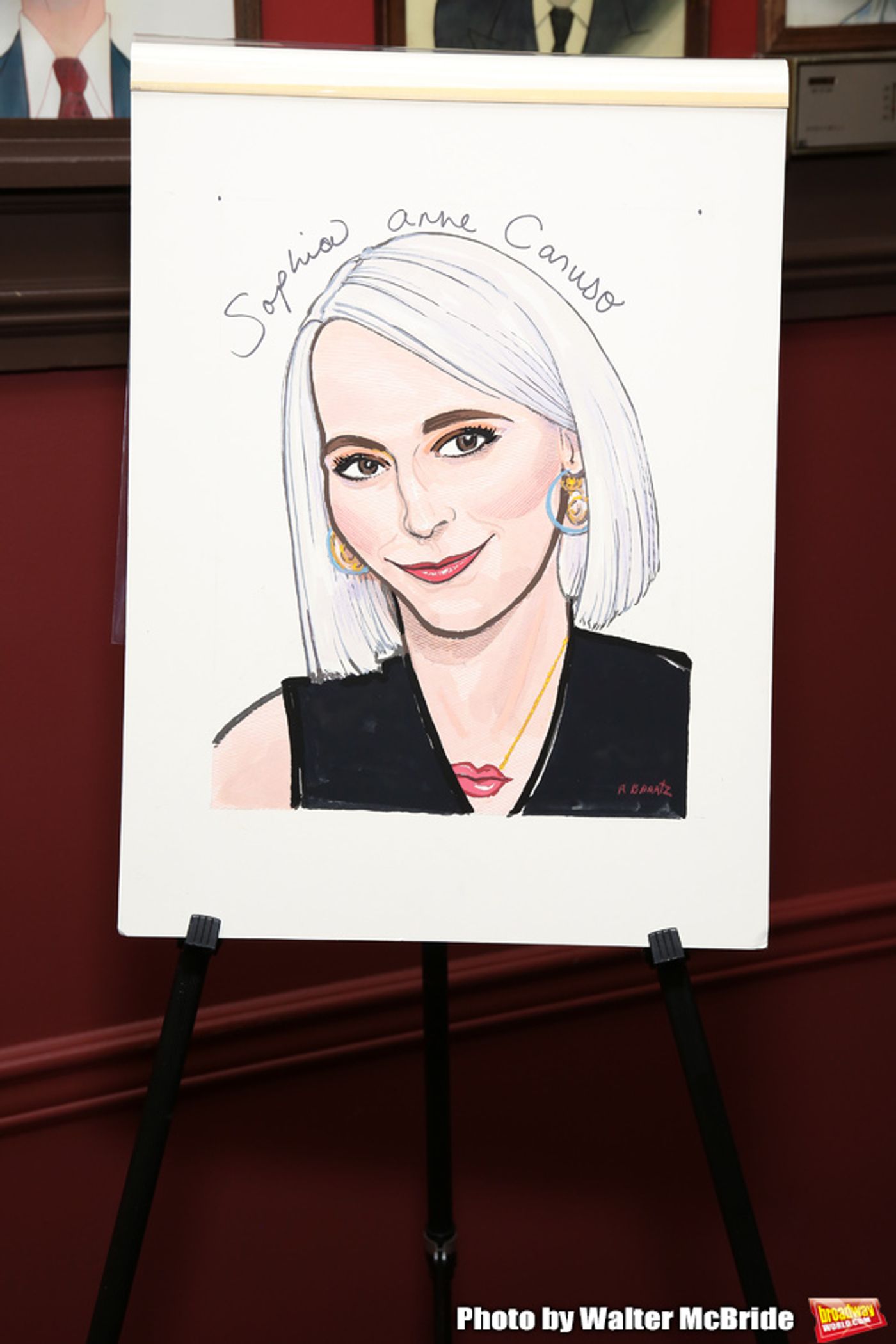 Photo Coverage: Sophia Anne Caruso Honored With Sardi's Portrait  Image