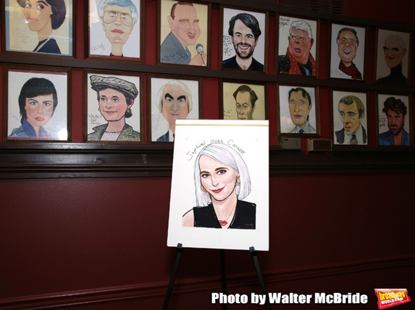 Photo Coverage: Sophia Anne Caruso Honored With Sardi's Portrait  Image