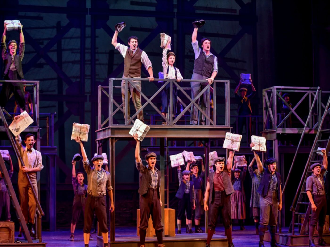 Review: DISNEY'S NEWSIES Leaps With Pride And Revolution At Lyric Theatre Of Oklahoma Review: DISNEY'S NEWSIES Leaps With Pride And Revolution At Lyric Theatre Of Oklahoma Image