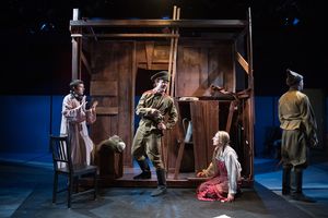 Connor Kelly-Eiding, Troy Guthrie,
Liza Seneca and Turner Frankosky @ BroadwayWorld Connor Kelly-Eiding, Troy Guthrie,
Liza Seneca and Turner Frankosky Photo