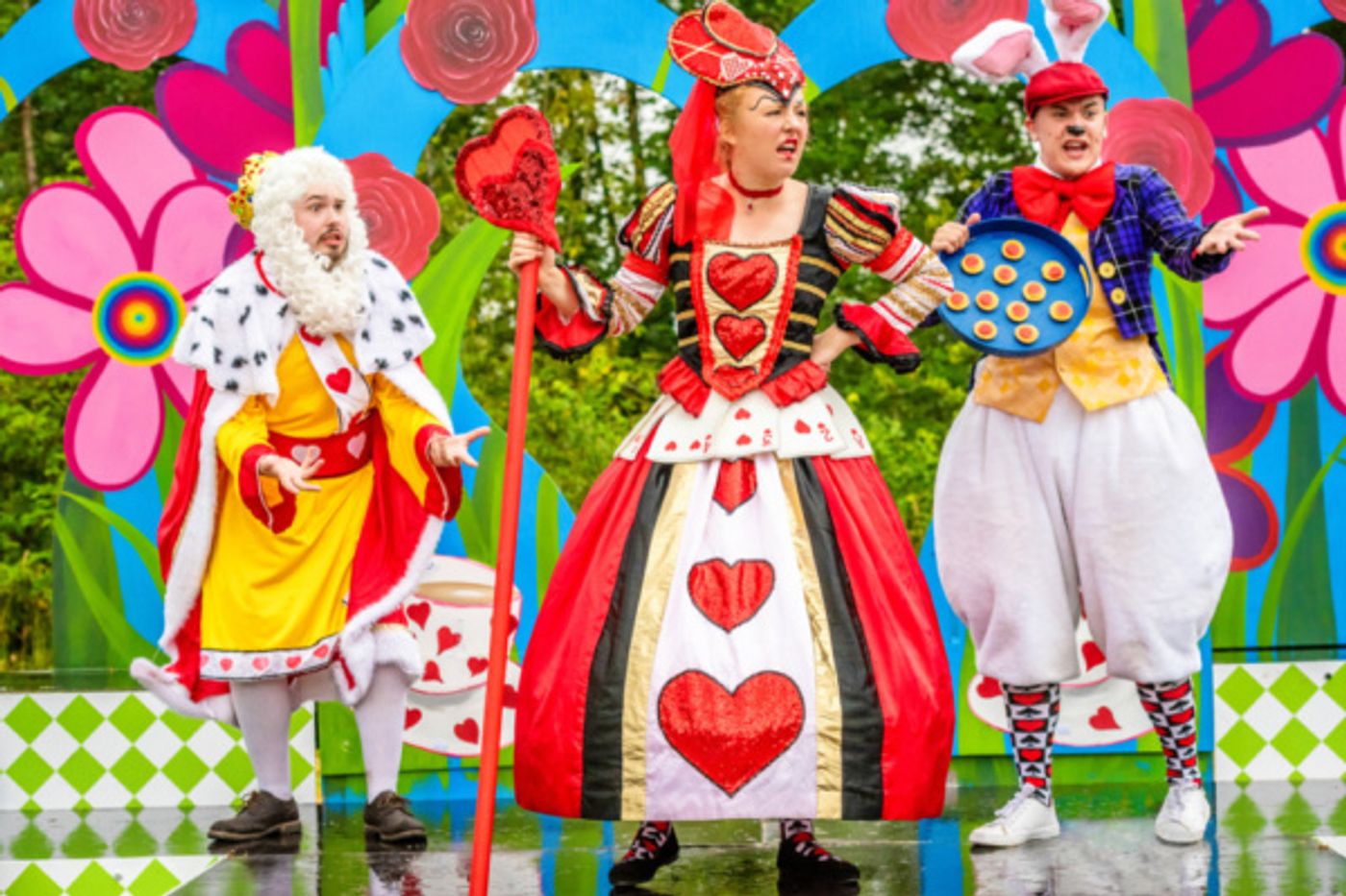 Photo Flash: First Look At Immersion Theatre's Open-Air Tour Of ALICE IN WONDERLAND  Image