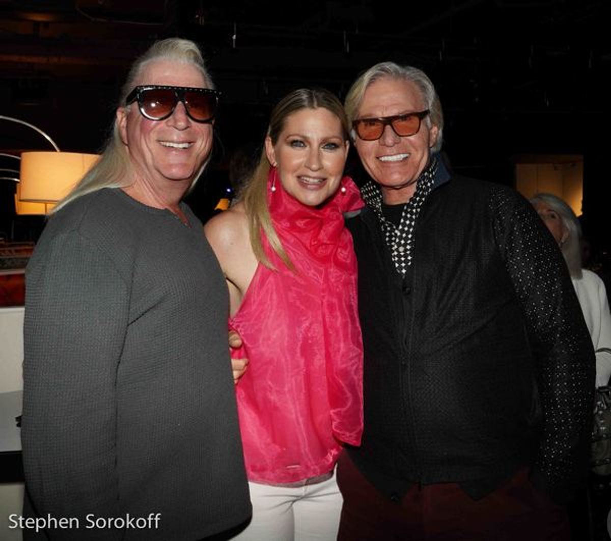 Ron Abel, Luba Mason, Chuck Steffan at 