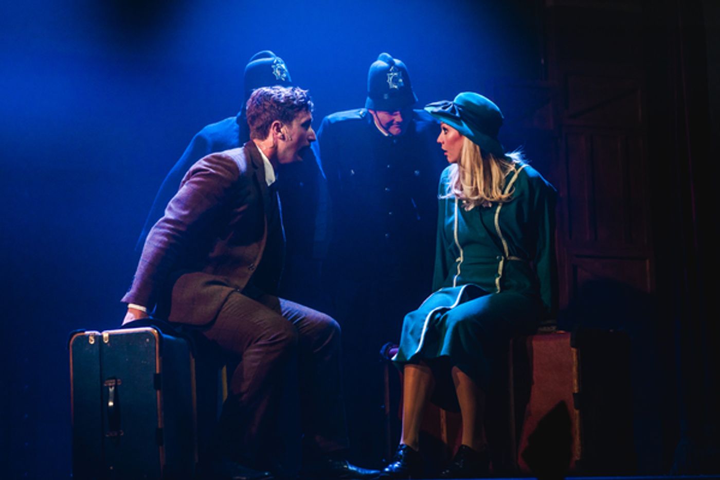 Photo Flash: First Look at THE 39 STEPS at The Barn Theatre  Image