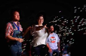 Ian Hudgins, Samantha Gaus, and Ryan Leverone Photo