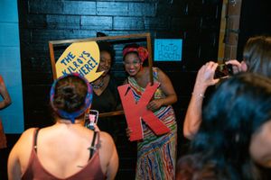 Daaimah Mubashshir and Liz Morgan @ BroadwayWorld Daaimah Mubashshir and Liz Morgan Photo