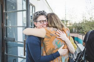 Sarah Gubbins and Bekah Brunstetter  Photo