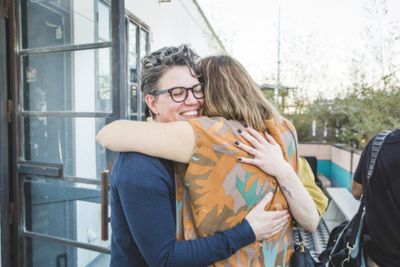 Sarah Gubbins and Bekah Brunstetter  Photo