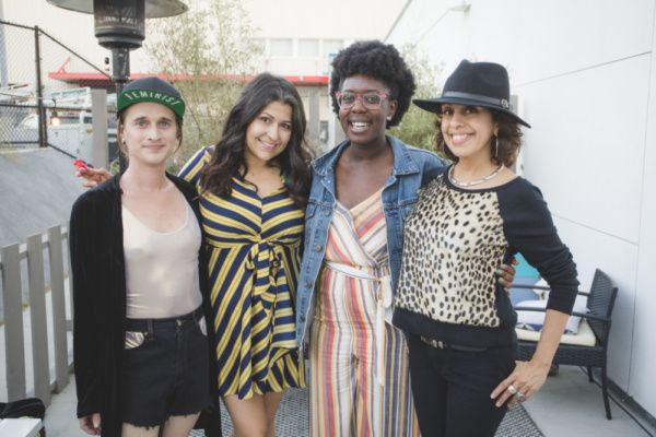 Jer Adrienne Lelliot, Claudia deVasco, and Obehi Janice Photo