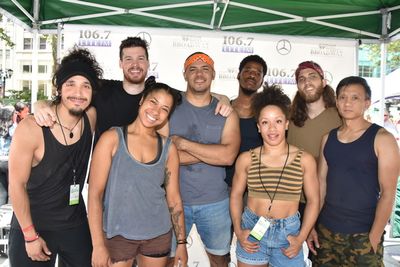 From Stomp-Ivan Salazar, Sean Perham, Josh Cruz, Desmond Howard, John Gavin, Alan Asu Photo