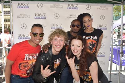 From The Cast of Bat Out Of Hell-Avionce Hoyles, Andrew Polec, Tyrick Wiltez Jones, C Photo