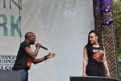 Tyrick Wiltez Jones and Danielle Steers Photo