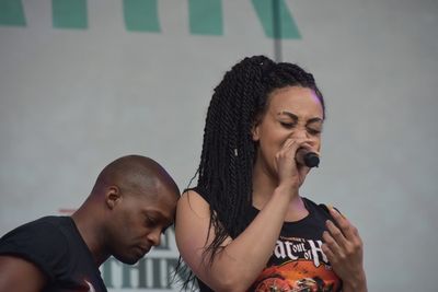 Tyrick Wiltez Jones and Danielle Steers Photo