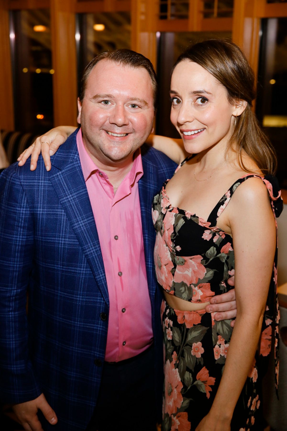 Scott Cote and Jamie Ann Romero  at 