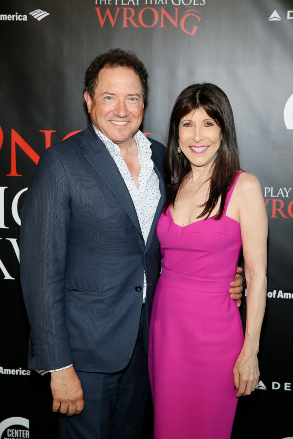 Kevin McCollum and Catherine Schreiber  at 