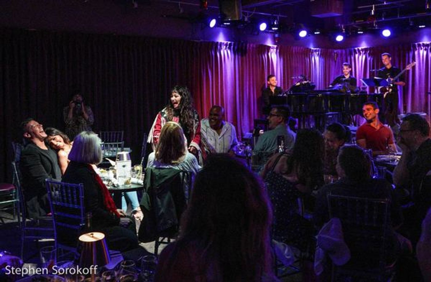 Photo Coverage: Alan Cumming Visits Frances Ruffelle at The Green Room 42  Image