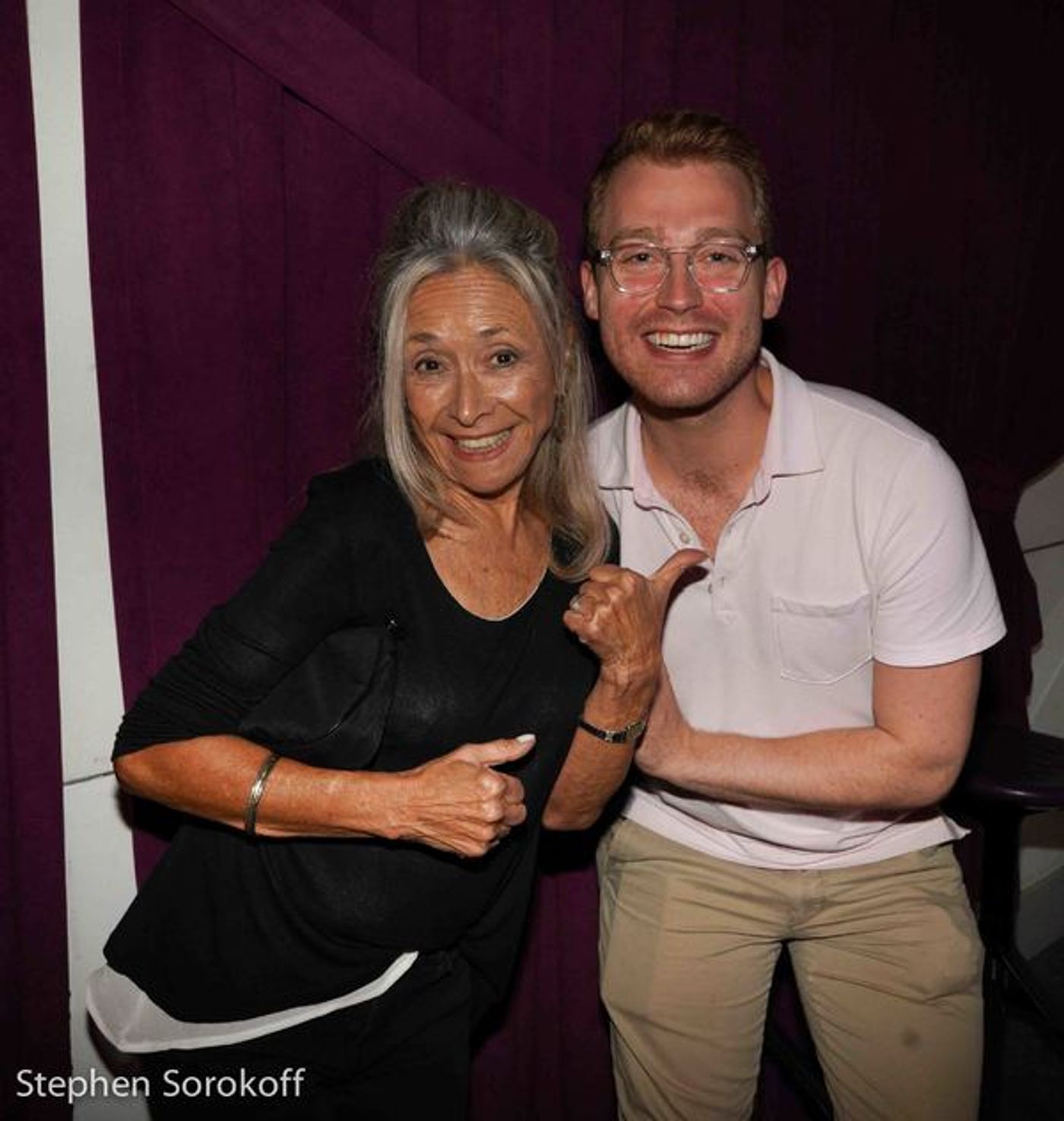 Photo Coverage: Alan Cumming Visits Frances Ruffelle at The Green Room 42  Image