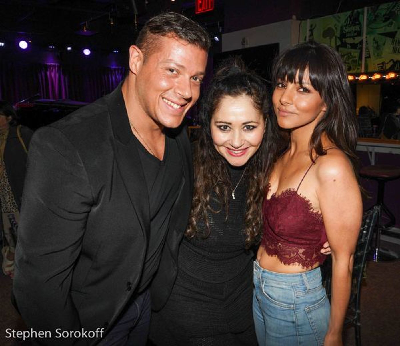 Photo Coverage: Alan Cumming Visits Frances Ruffelle at The Green Room 42  Image